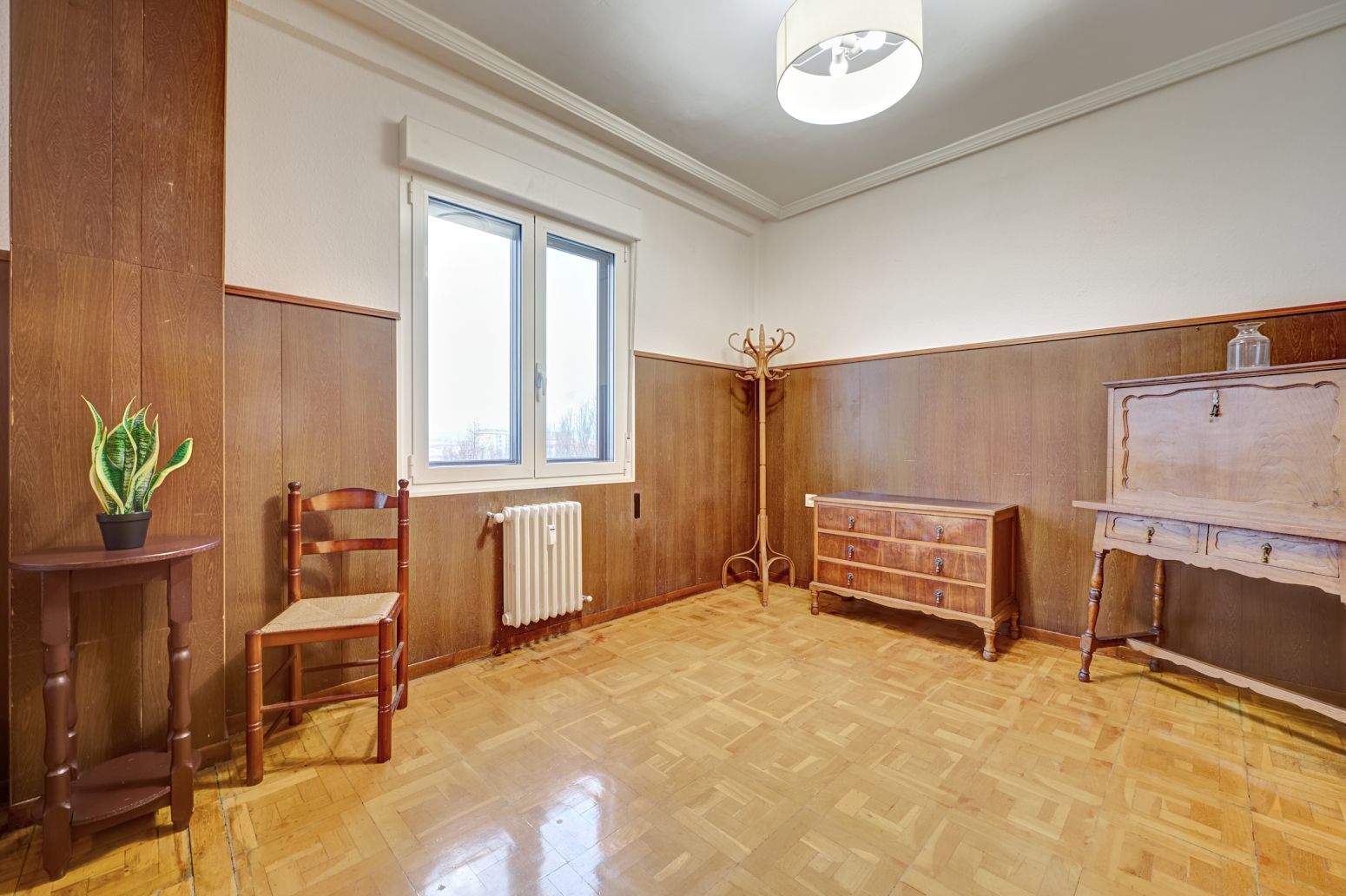 Bedroom of Flat for sale in  Pamplona / Iruña  with Heating, Parquet flooring and Balcony