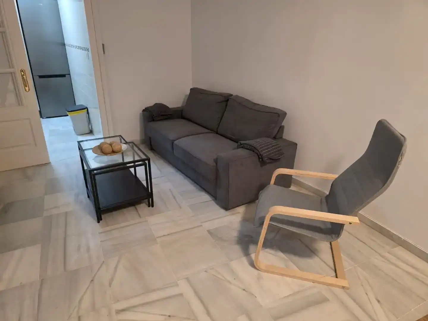 Sala d'estar de Pis de lloguer en Casco Antiguo