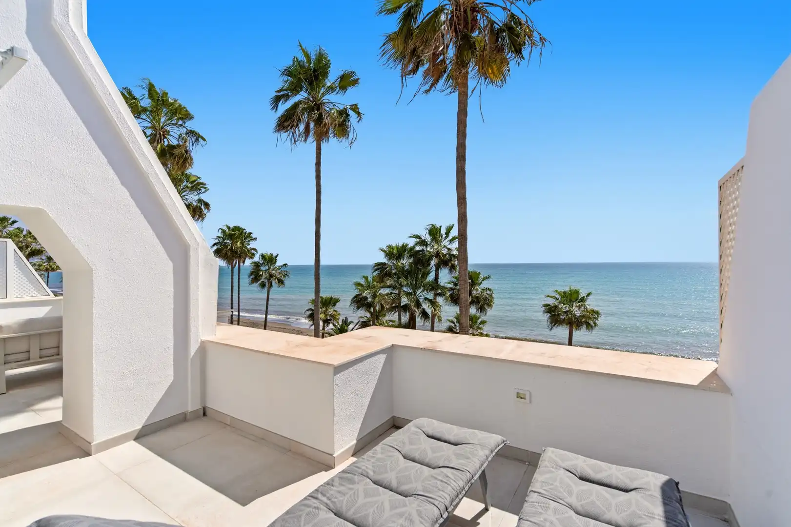 Terrace of Attic for sale in Estepona  with Air Conditioner, Terrace and Swimming Pool