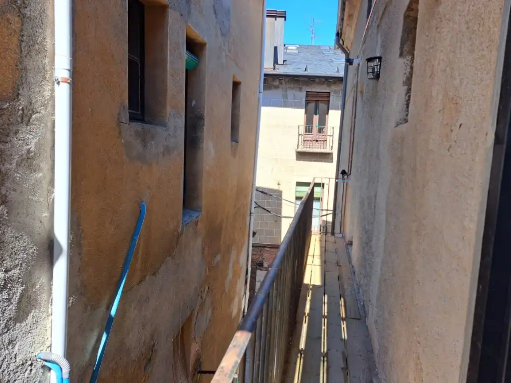 Terraza de Apartamento de alquiler en Puigcerdà con Calefacción, Parquet y Horno