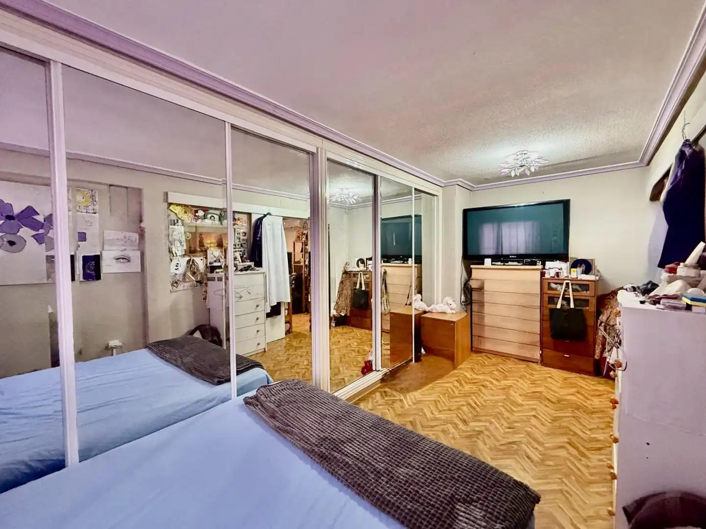 Bedroom of Apartments for sale in Benidorm  with Air Conditioner and Terrace