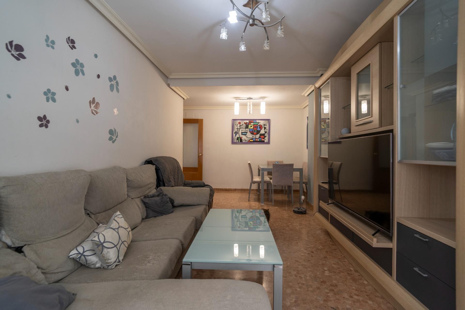 Living room of Flat for sale in Paiporta  with Terrace and Storage room