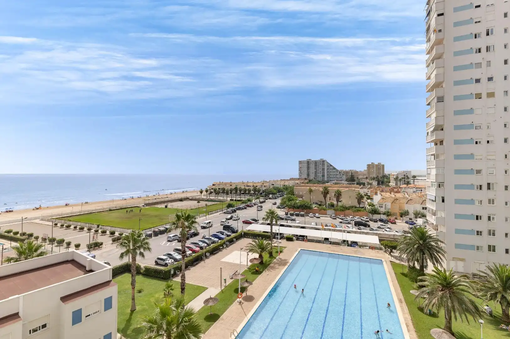 Piscina de Apartamento en venta en Valencia con Jardín privado y Piscina comunitaria