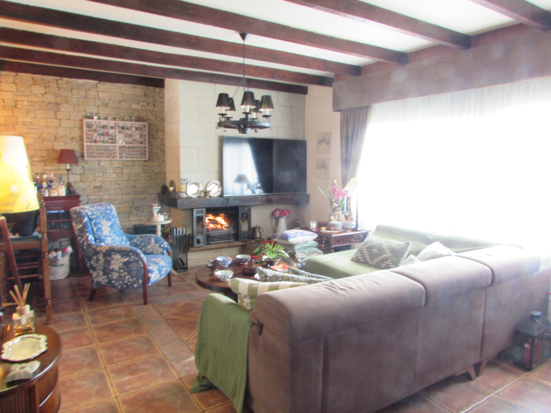 Living room of House or chalet for sale in Arteixo  with Heating, Private garden and Terrace