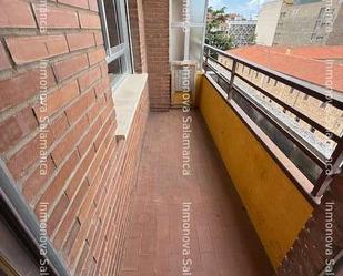 Balcony of Flat to rent in Salamanca Capital  with Heating, Terrace and Furnished