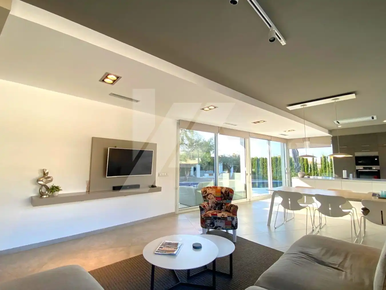 Living room of Houses for sale in Benissa  with Air Conditioner, Heating and Private garden