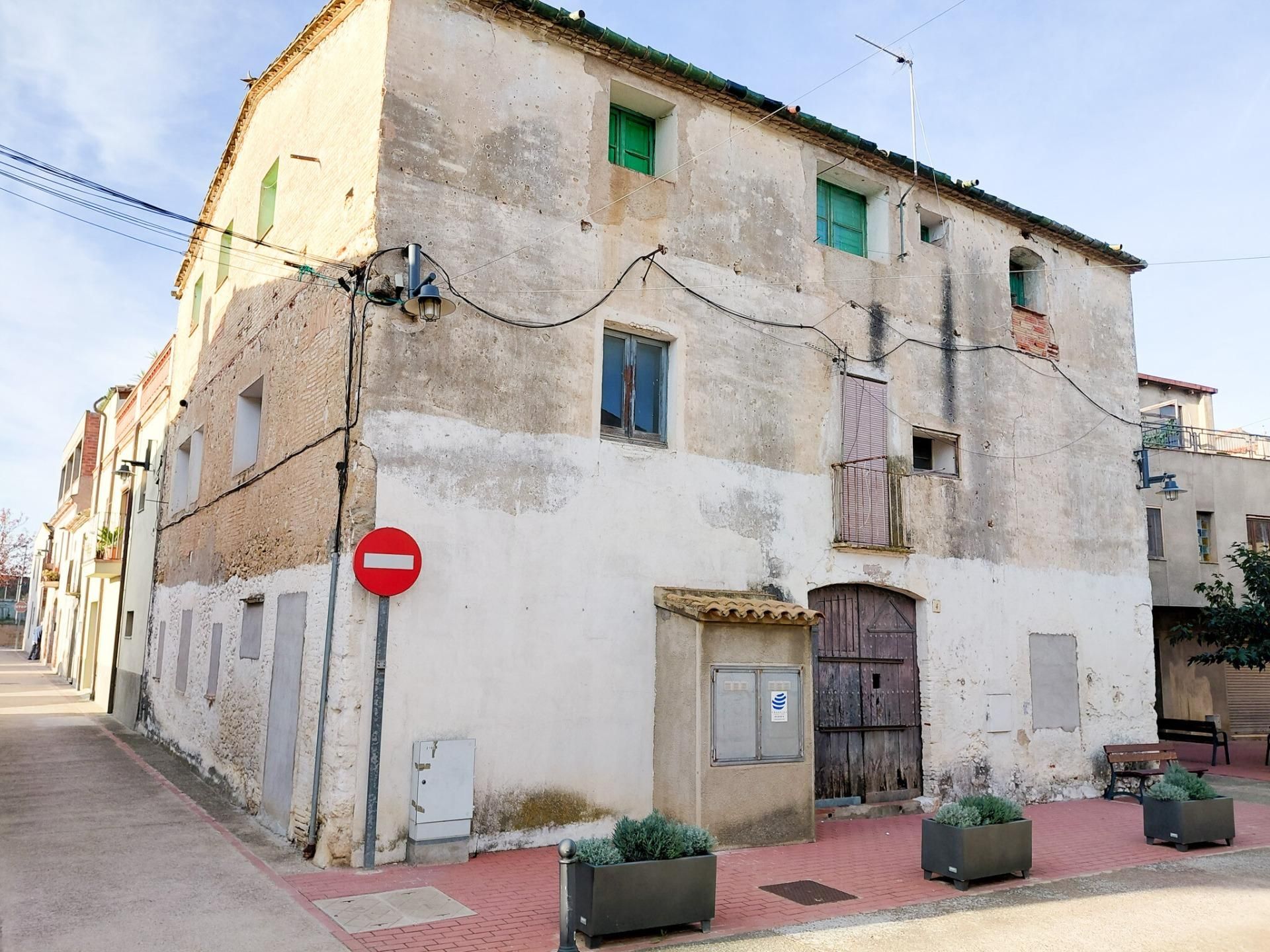 Exterior view of Single-family semi-detached for sale in Santa Llogaia d'Àlguema