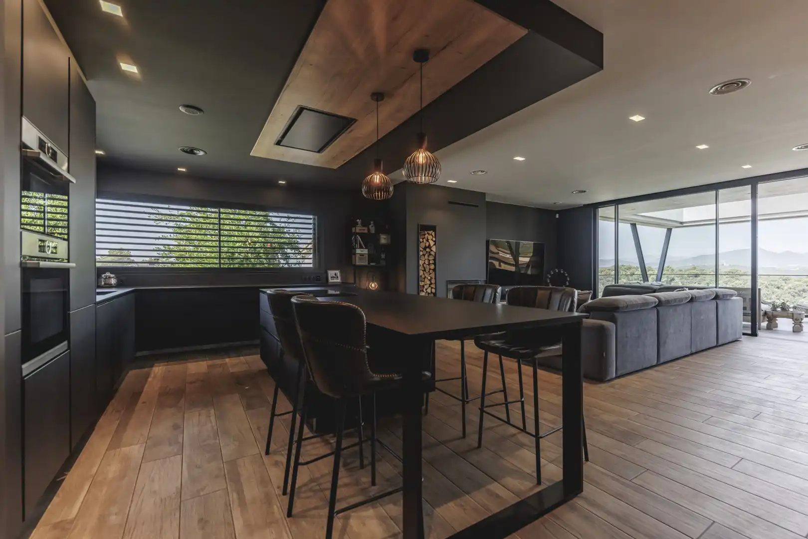 Dining room of Houses for sale in Sant Julià de Ramis  with Air Conditioner, Heating and Terrace