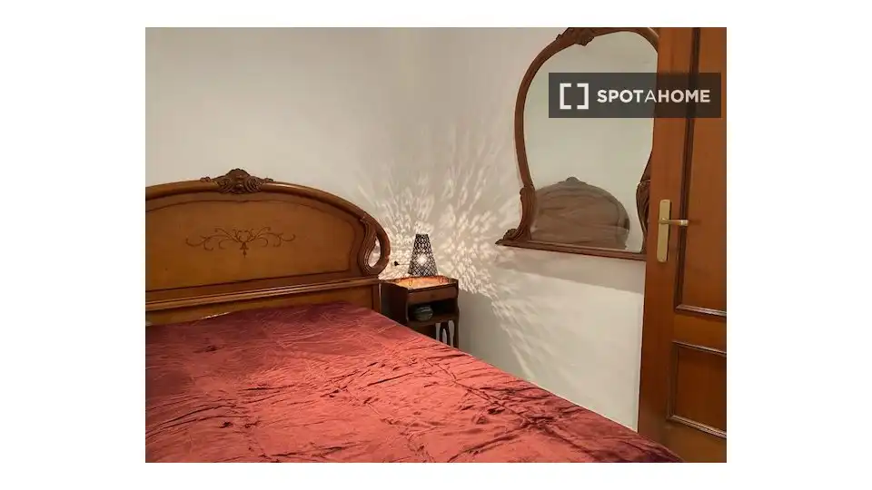 Schlafzimmer von Wohnungen zur untervermieten in Enguera mit Klimaanlage, Terrasse und Möbliert