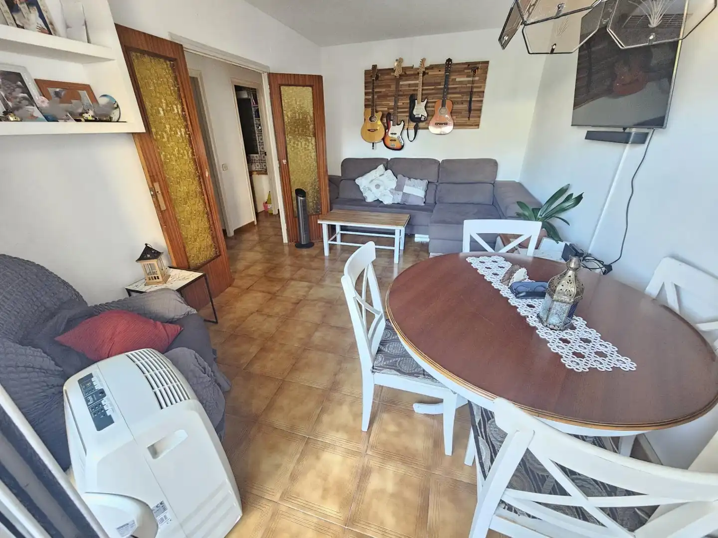 Sala de estar de Piso en venta en Malgrat de Mar con Balcón