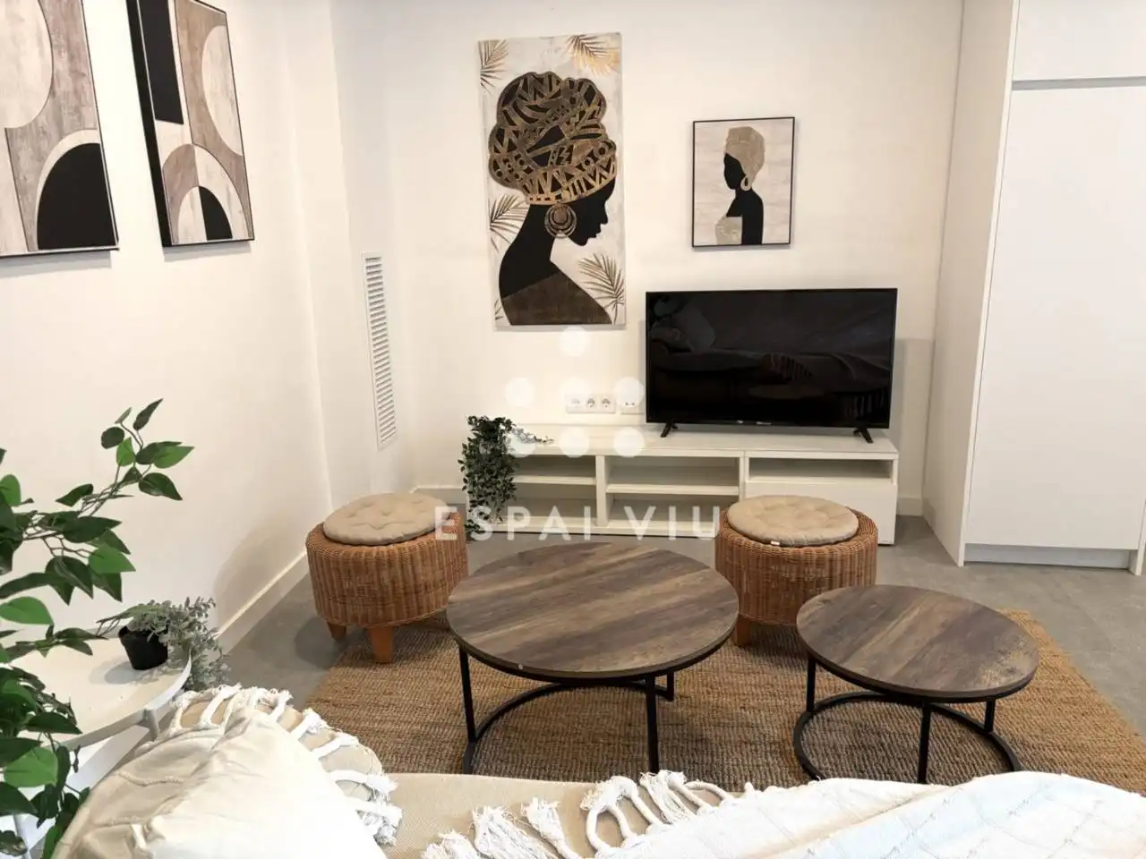 Wohnzimmer von Haus oder Chalet zum Verkauf in Terrassa mit Klimaanlage, Heizung und Privatgarten