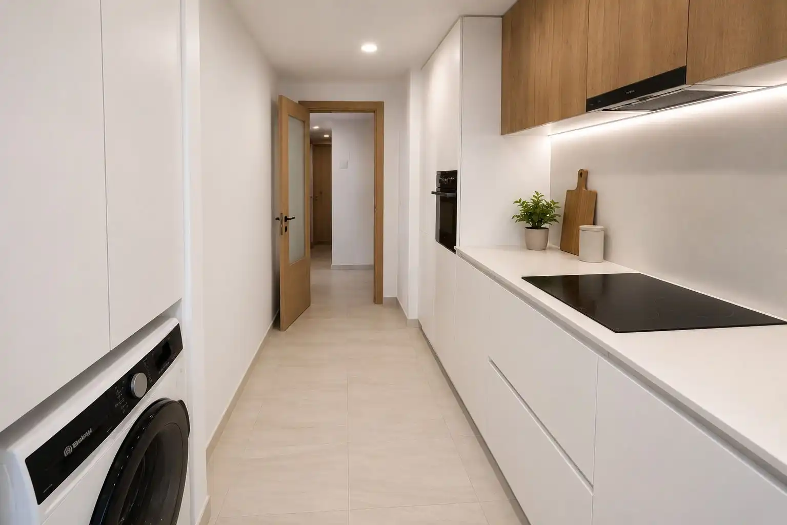 Cuina de Apartament en venda en Alicante / Alacant amb Aire condicionat, Calefacció i Terrassa
