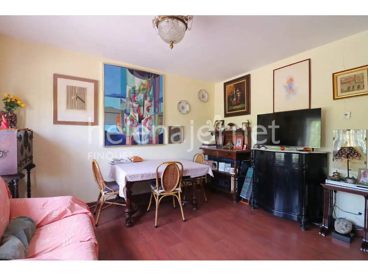 Sala de estar de Piso en venta en Sant Feliu de Guíxols con Calefacción y Alarma