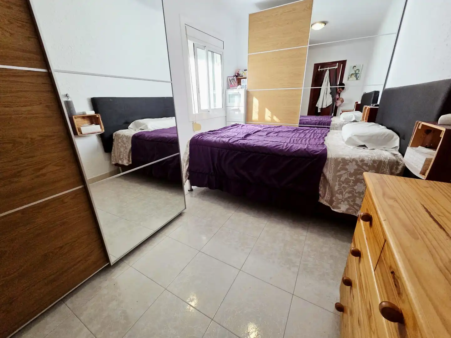 Bedroom of Duplexes for sale in L'Hospitalet de Llobregat  with Parquet flooring, Terrace and Oven