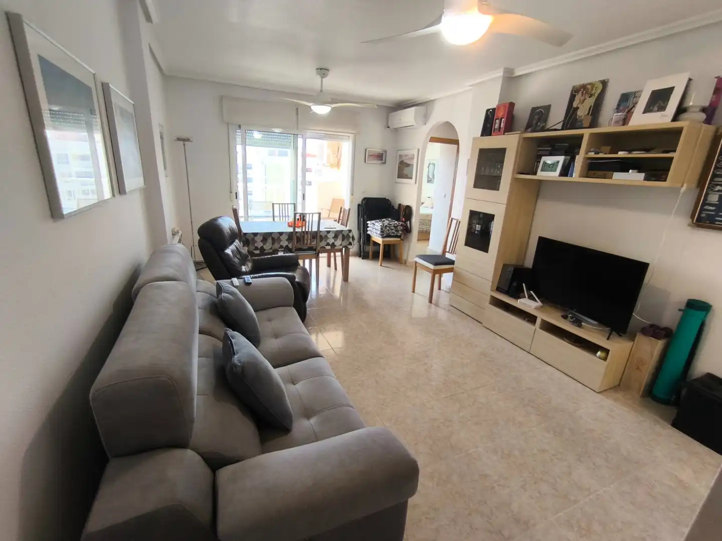 Sala de estar de Apartamento en venta en La Manga del Mar Menor con Aire acondicionado, Calefacción y Terraza