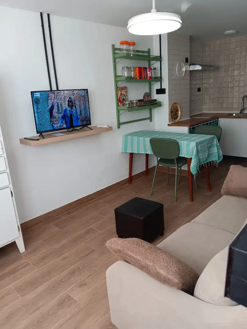Living room of Apartments for rent in Álora  with Air Conditioner, Furnished and Washing machine
