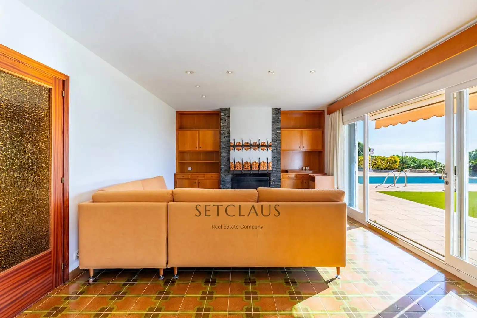 Living room of Houses for sale in Mataró  with Air Conditioner, Heating and Terrace