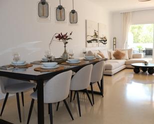 Dining room of Apartment to rent in Marbella  with Air Conditioner, Terrace and Swimming Pool