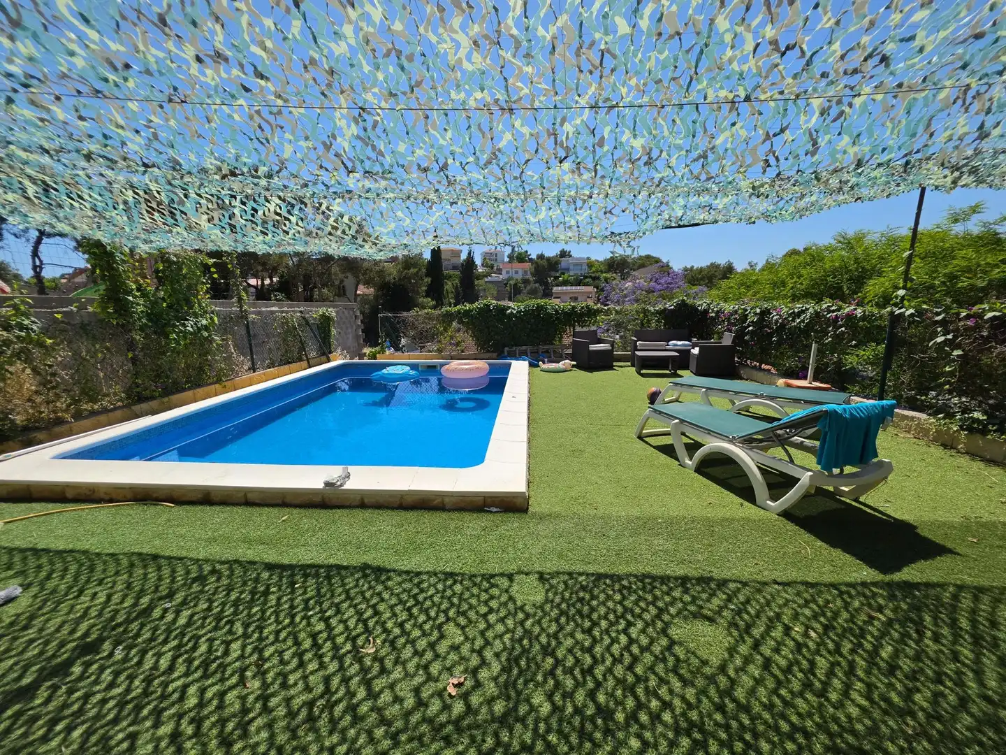 Swimming pool of Detached homes for sale in Sant Pere de Ribes  with Terrace and Swimming Pool