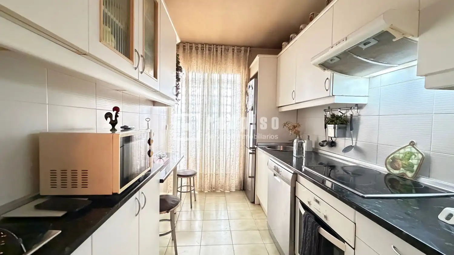 Kitchen of Flat for sale in Leganés  with Heating, Parquet flooring and Terrace