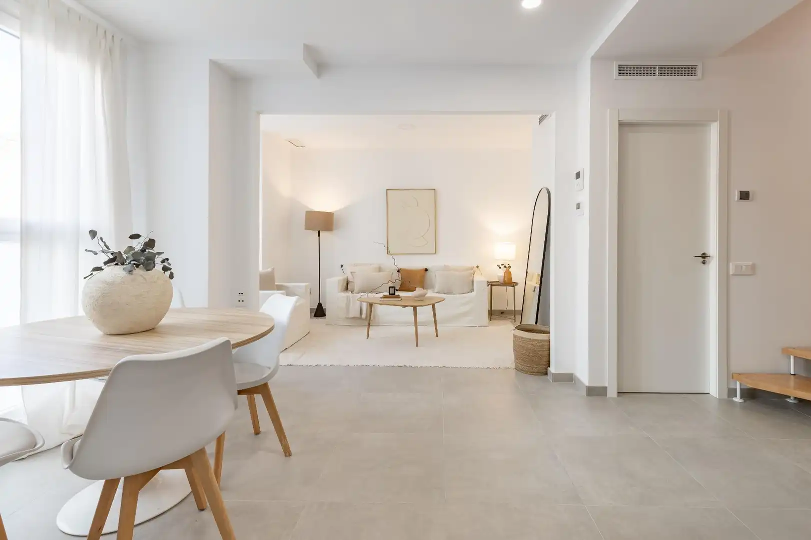 Sala de estar de Ático en venta en Manises con Aire acondicionado, Terraza y Piscina comunitaria