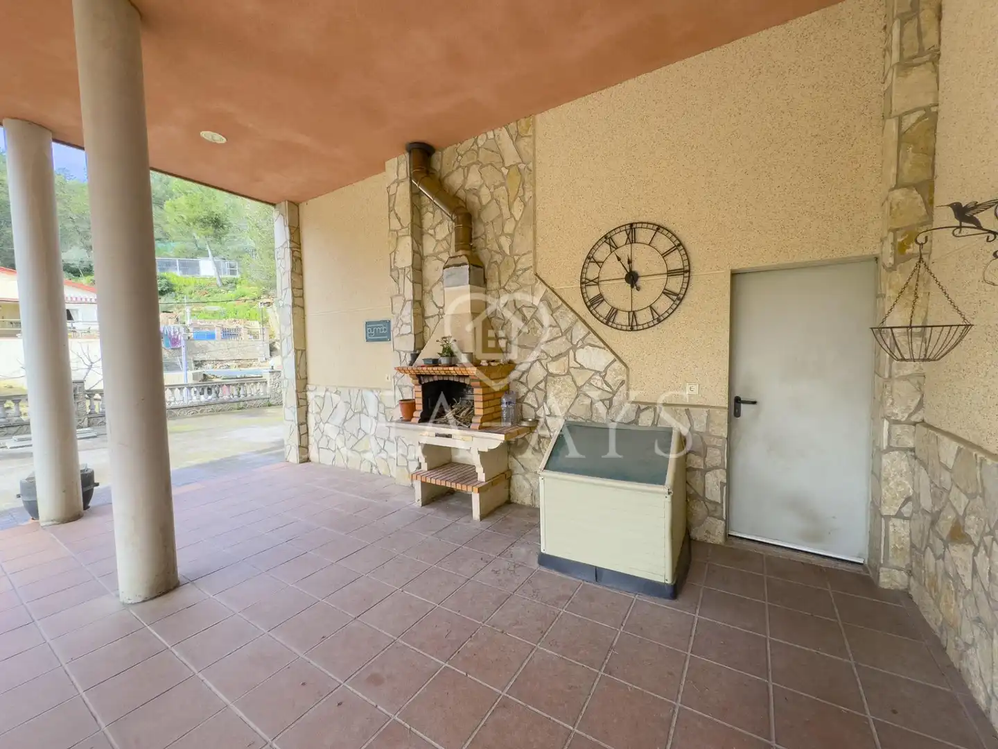 Terraza de Casa o chalet en venta en Vallirana con Aire acondicionado, Calefacción y Jardín privado