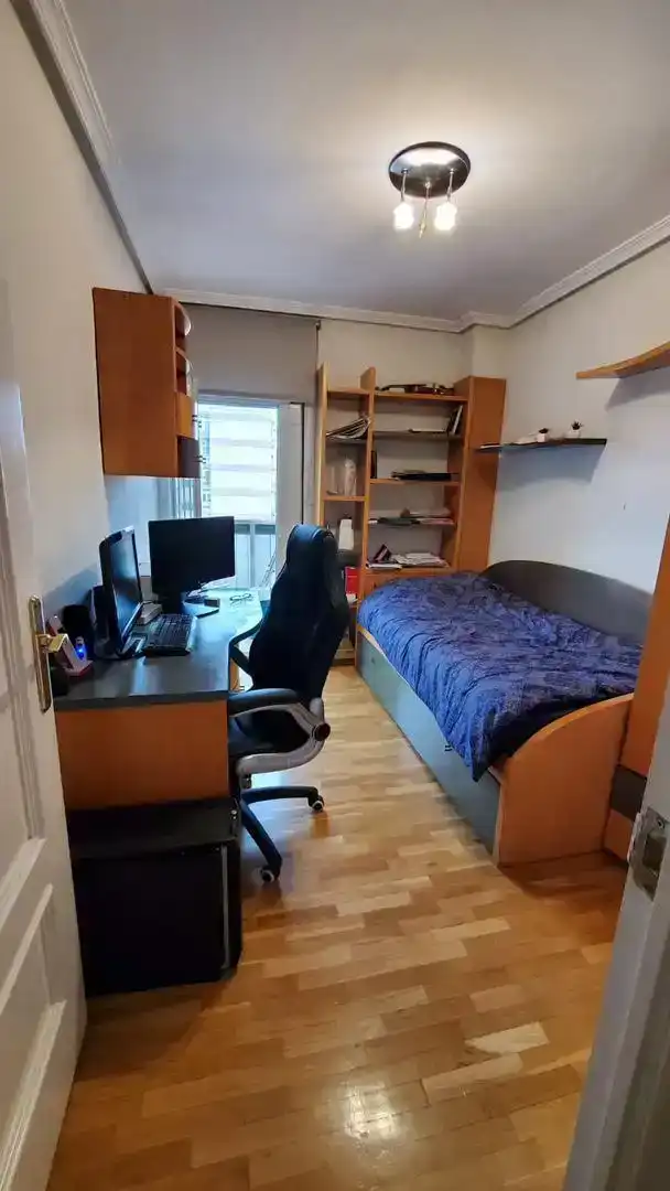 Bedroom of Flat for rent in Leganés  with Air Conditioner, Parquet flooring and Furnished