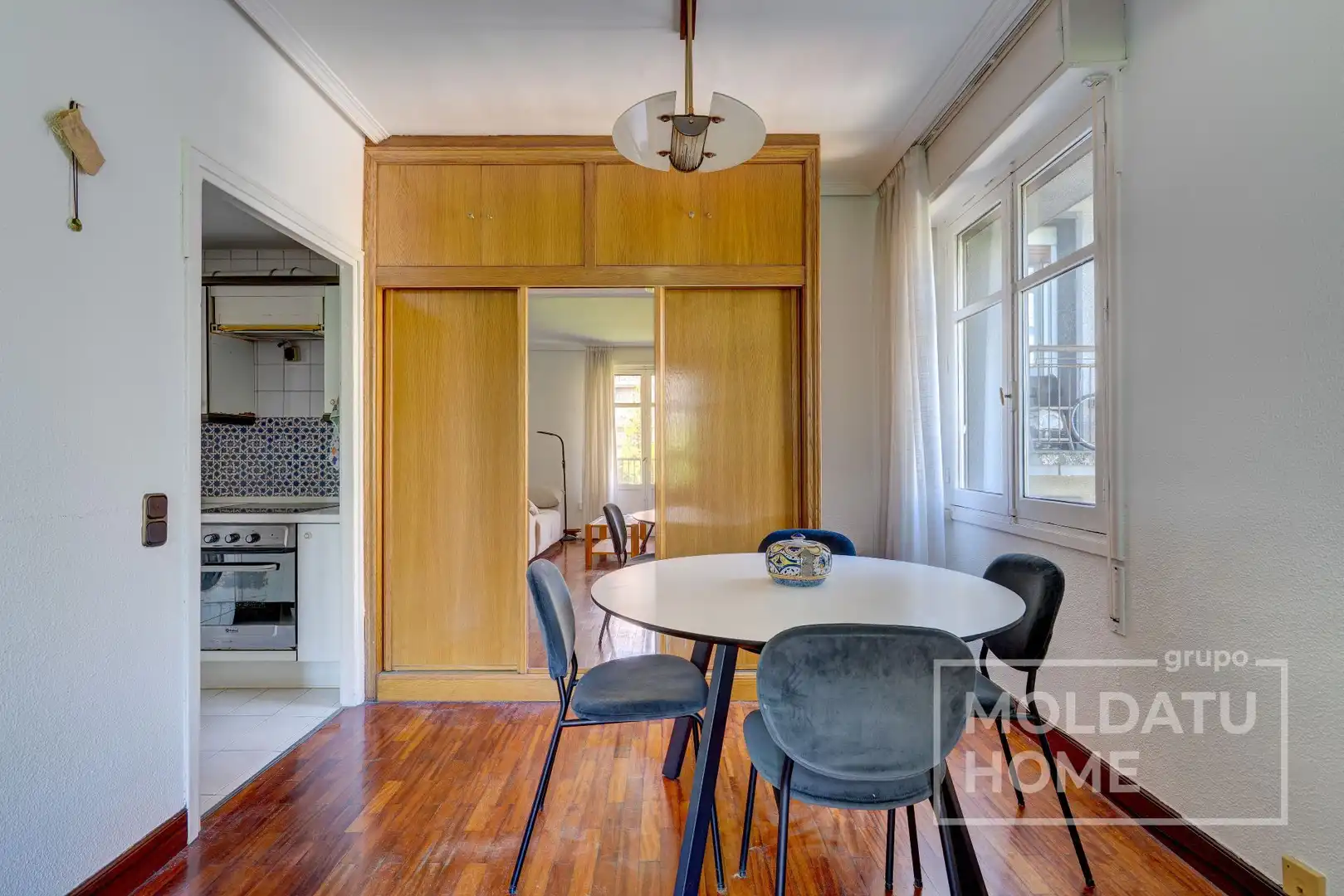 Esszimmer von Wohnung zum Verkauf in Donostia - San Sebastián  mit Heizung, Terrasse und Abstellraum