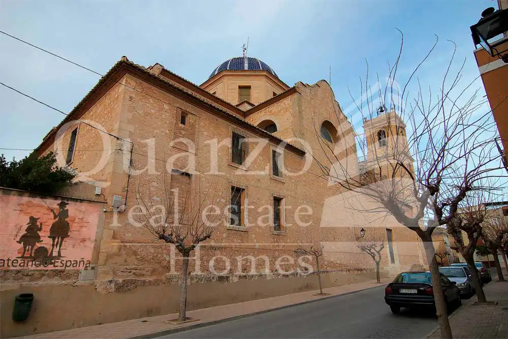 Vista exterior de Casa adosada en venda en Beneixama amb Traster
