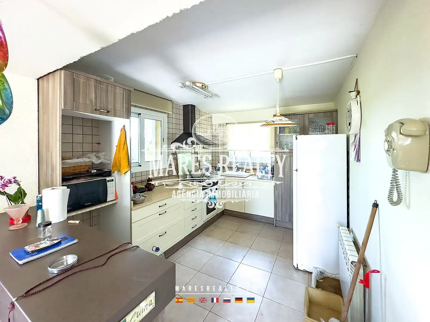 Cuina de Casa o xalet en venda en Lloret de Mar amb Aire condicionat, Calefacció i Jardí privat