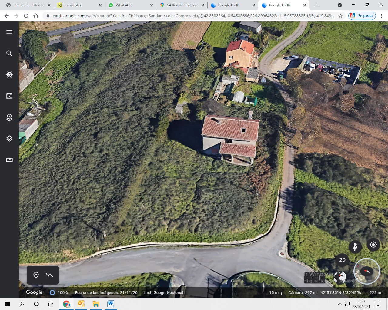 Casa o xalet en venda en Santiago de Compostela  amb Jardí privat