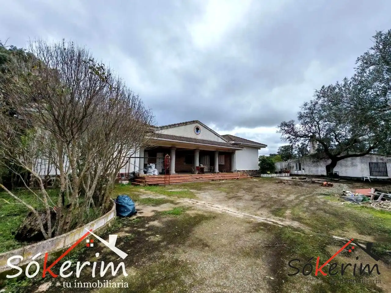 Vista exterior de Piso en venta en San Román de los Montes con Calefacción, Jardín privado y Terraza