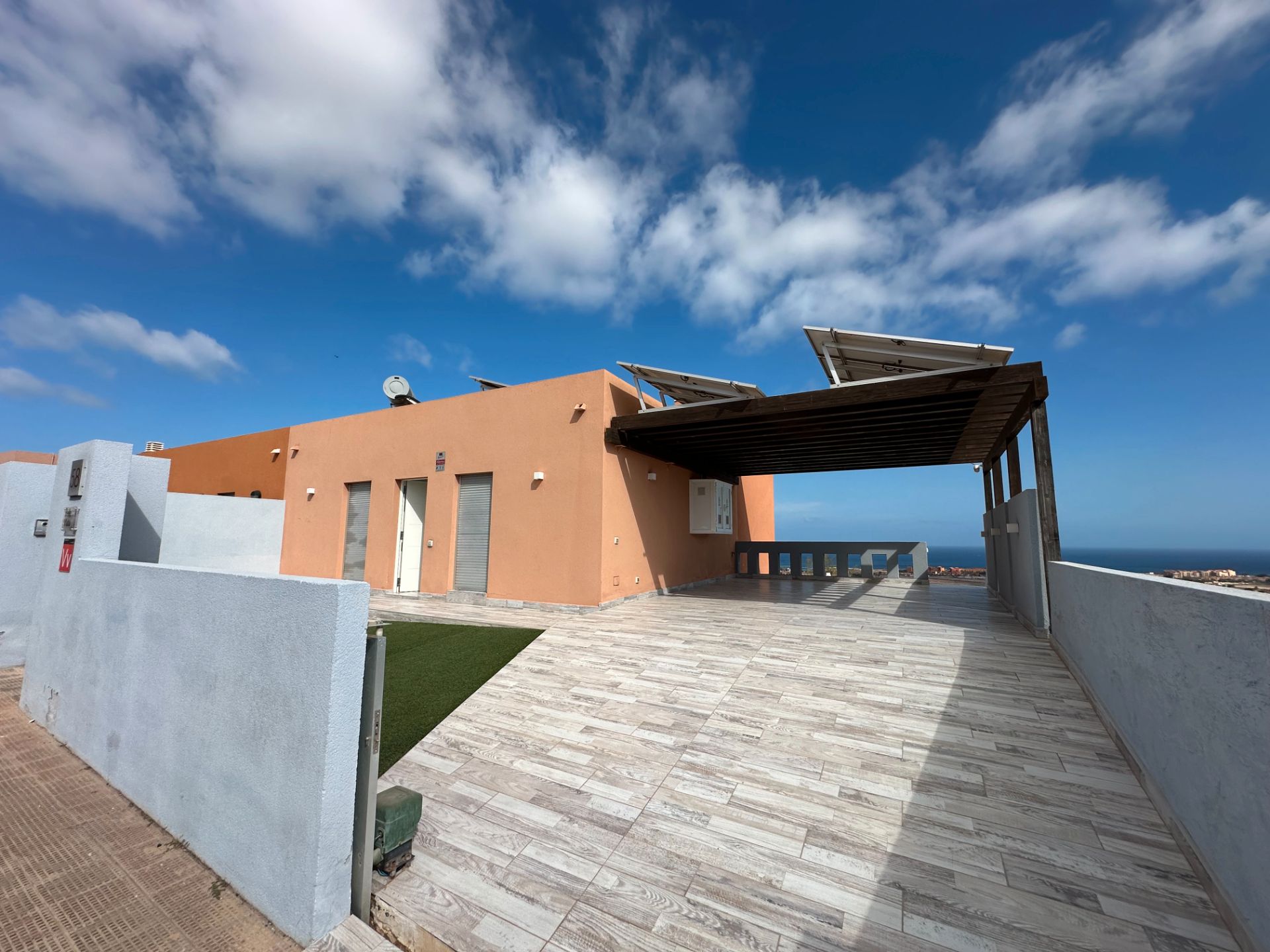 Exterior view of Single-family semi-detached for sale in Antigua  with Air Conditioner, Private garden and Terrace