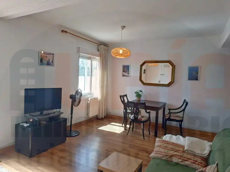 Living room of Attic for rent in Oviedo   with Heating, Terrace and Furnished