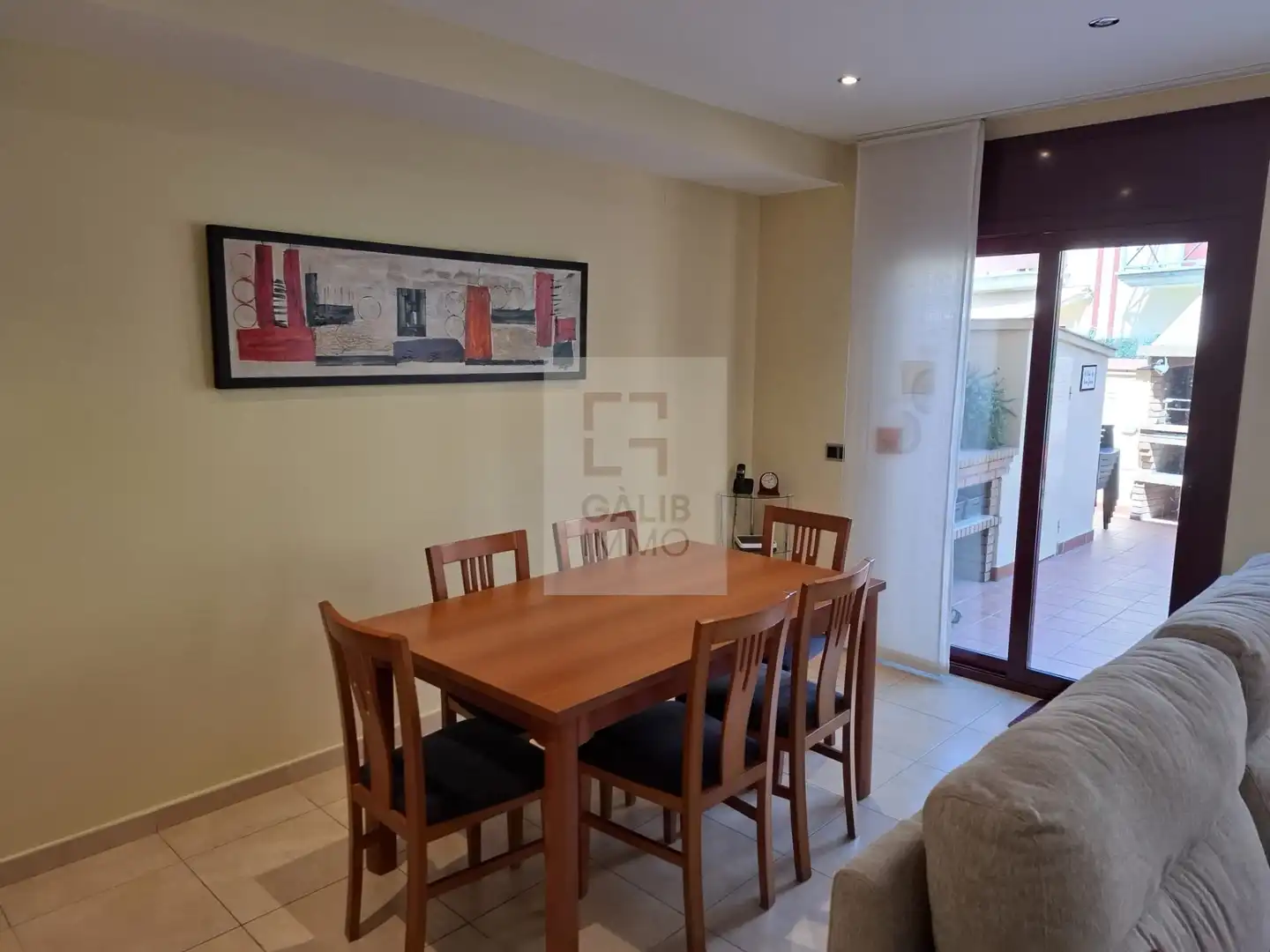Dining room of Detached homes for sale in Vila-sacra  with Air Conditioner, Heating and Terrace