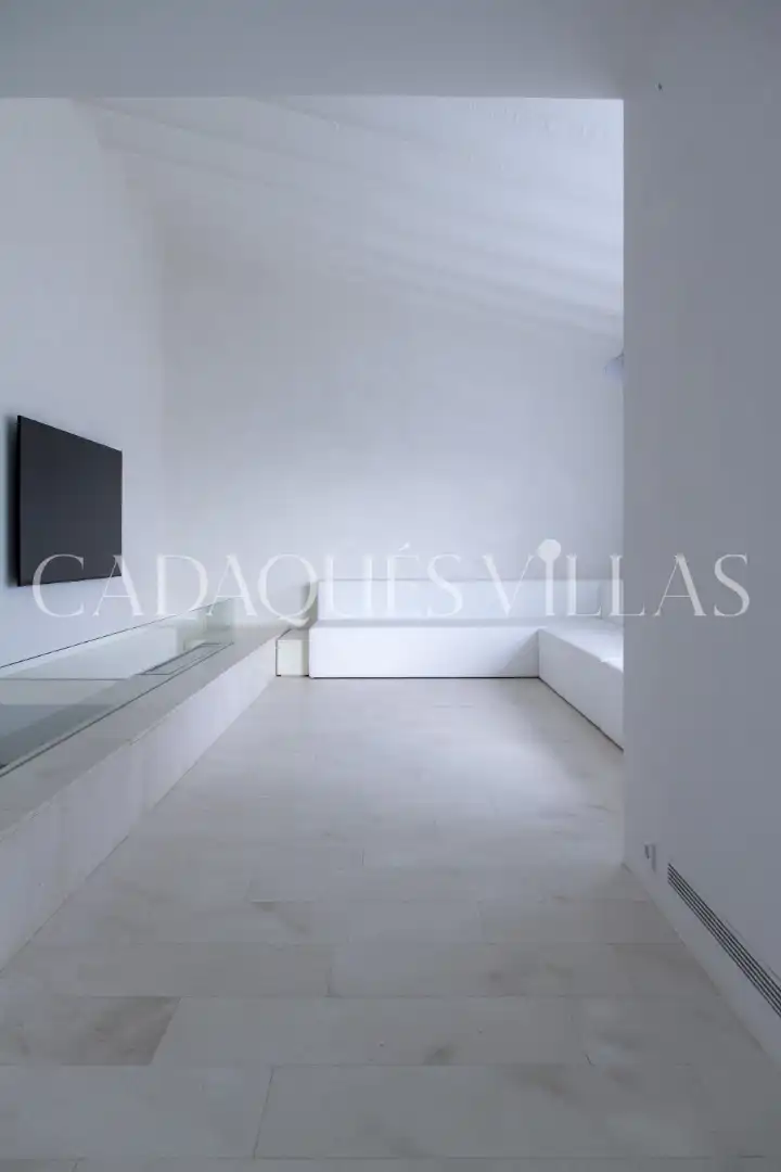 Sala de estar de Casa o chalet en venta en Cadaqués con Aire acondicionado, Calefacción y Amueblado