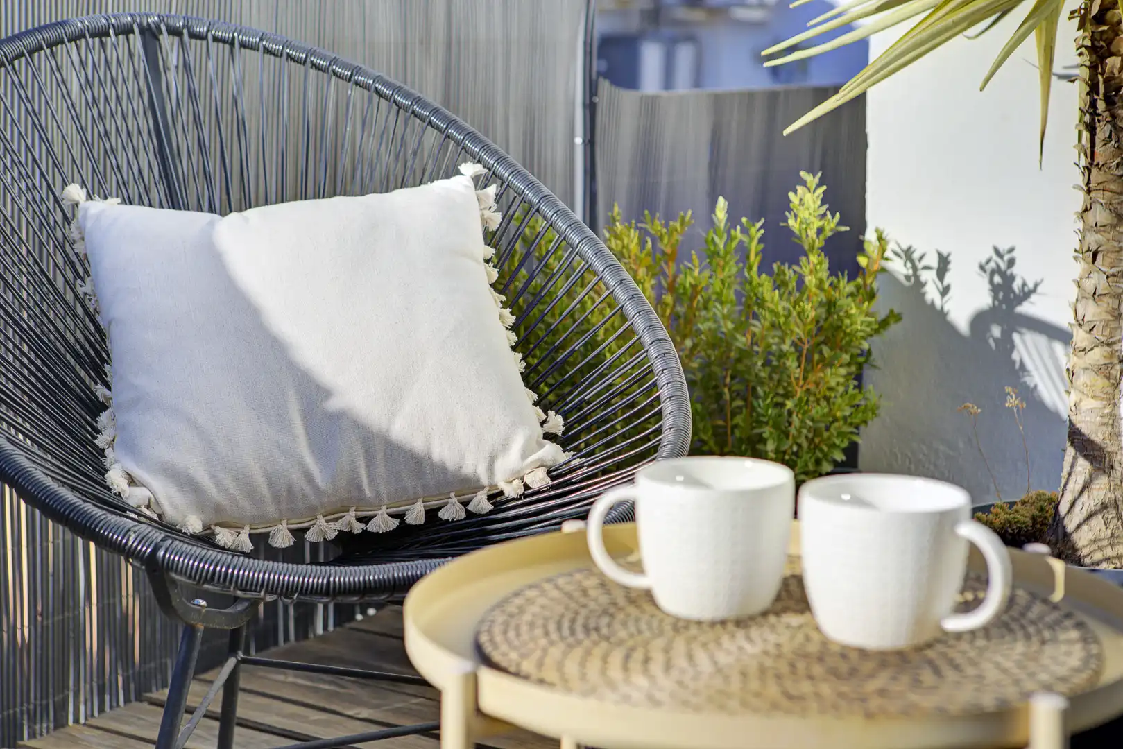 Terrasse von Wohnung zur Miete in Granada mit Klimaanlage, Heizung und Parkett