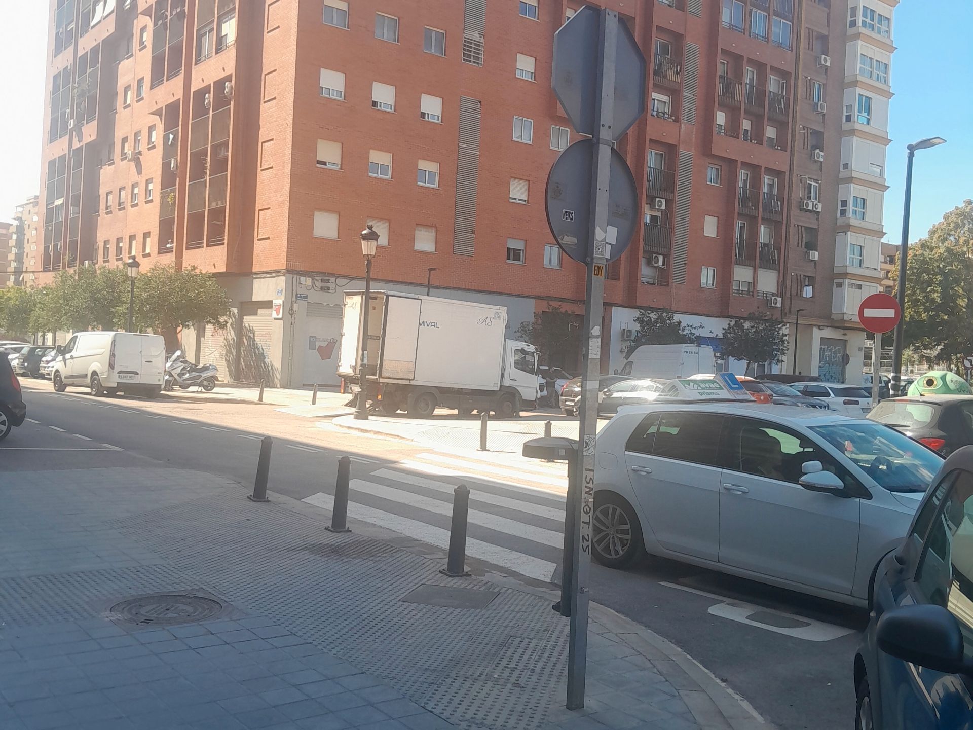 Vista exterior de Garatge de lloguer en  Valencia Capital