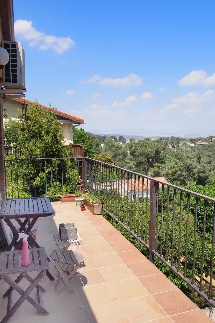 Terrace of Houses for rent in Sant Cugat del Vallès  with Air Conditioner, Heating and Parquet flooring