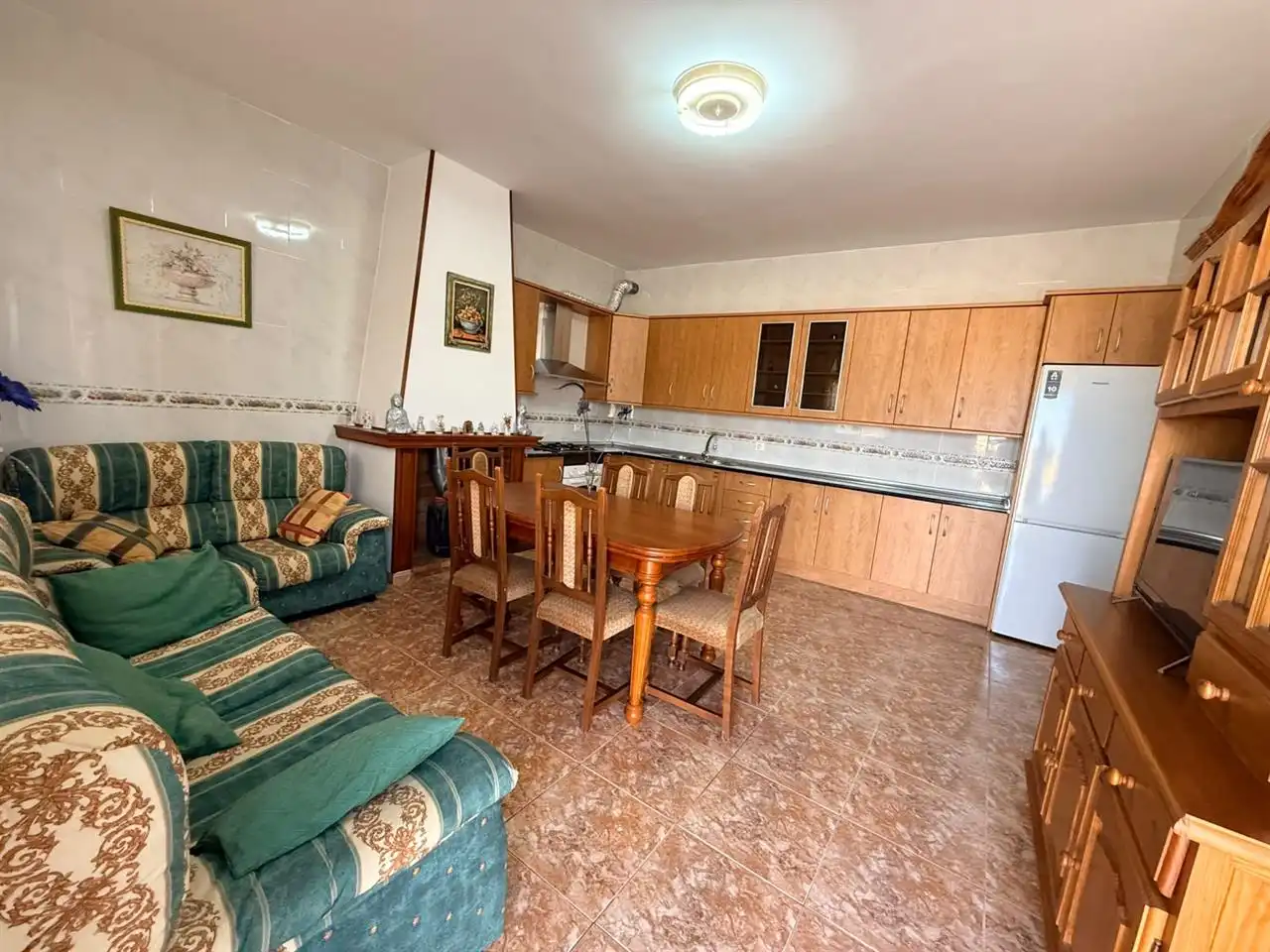 Cocina de Casa o chalet de alquiler en Taberno con Trastero y Amueblado