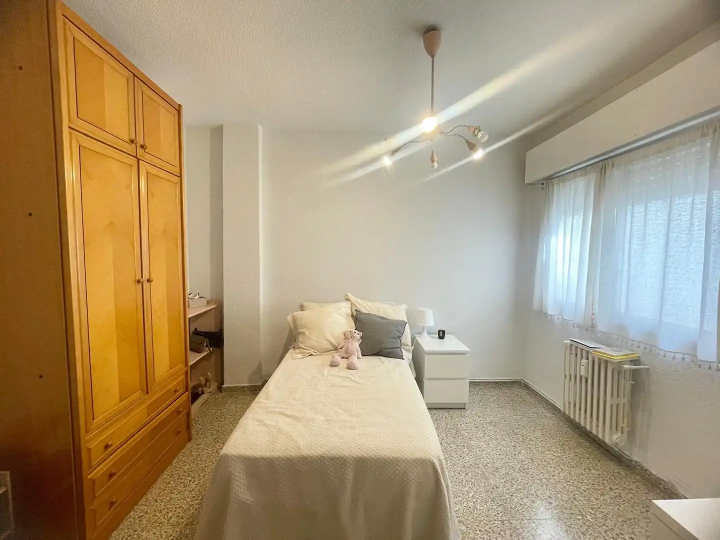 Bedroom of Flat for rent in Granada  with Furnished and Balcony