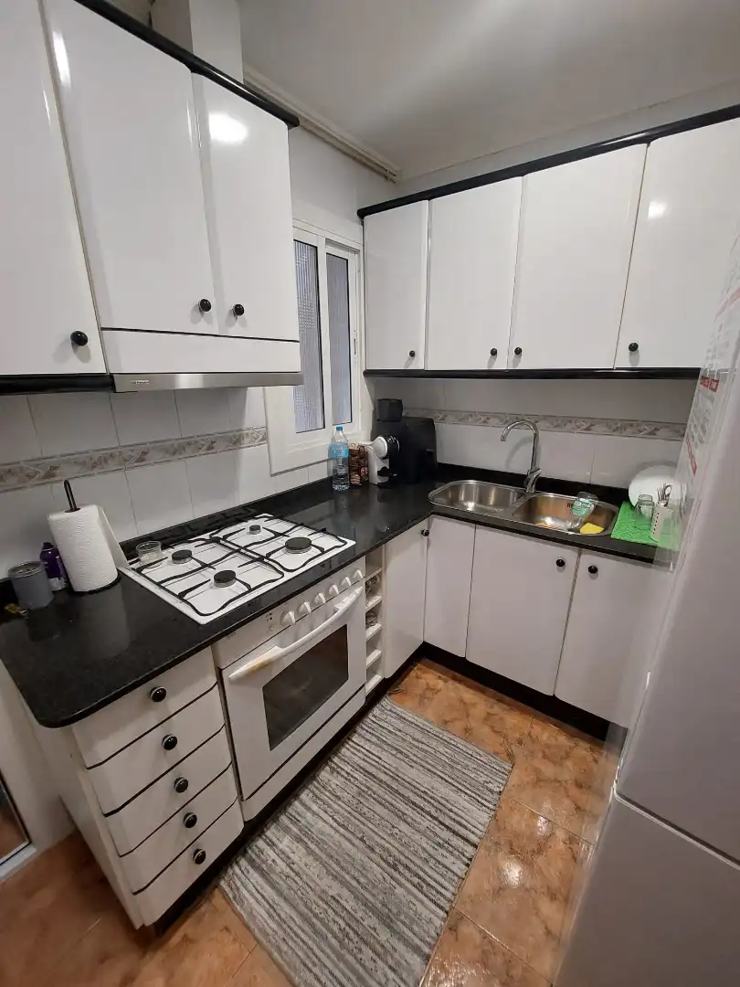 Cocina de Piso en venta en Sabadell con Aire acondicionado, Calefacción y Amueblado