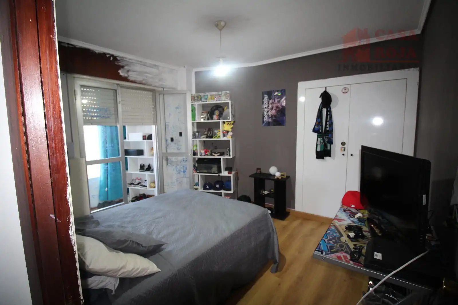 Bedroom of Flat for sale in Moaña  with Terrace, Storage room and Furnished