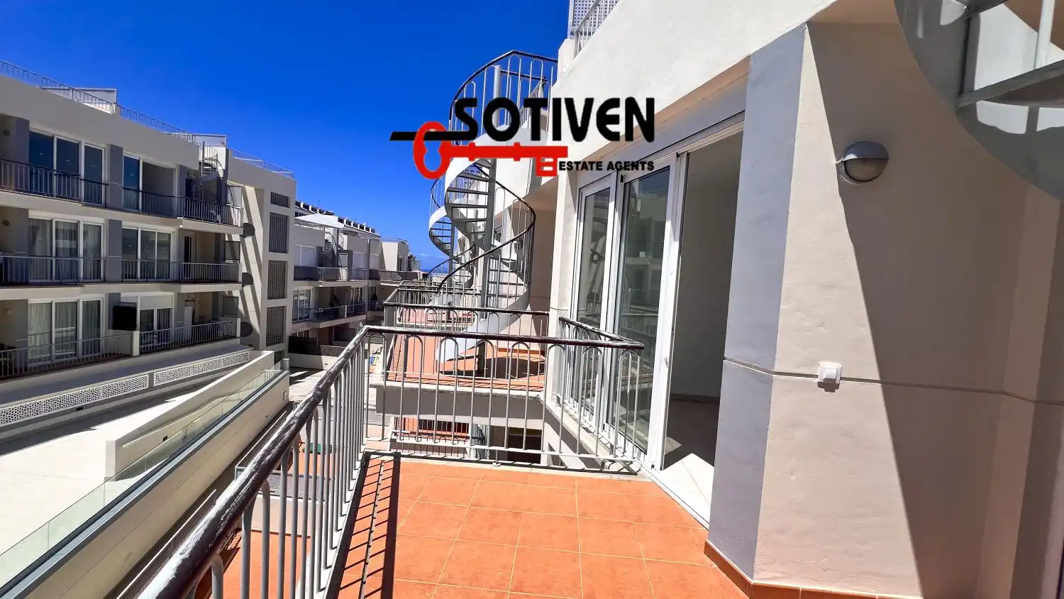 Exterior view of Apartments for sale in Santiago del Teide  with Terrace, Balcony and Community pool