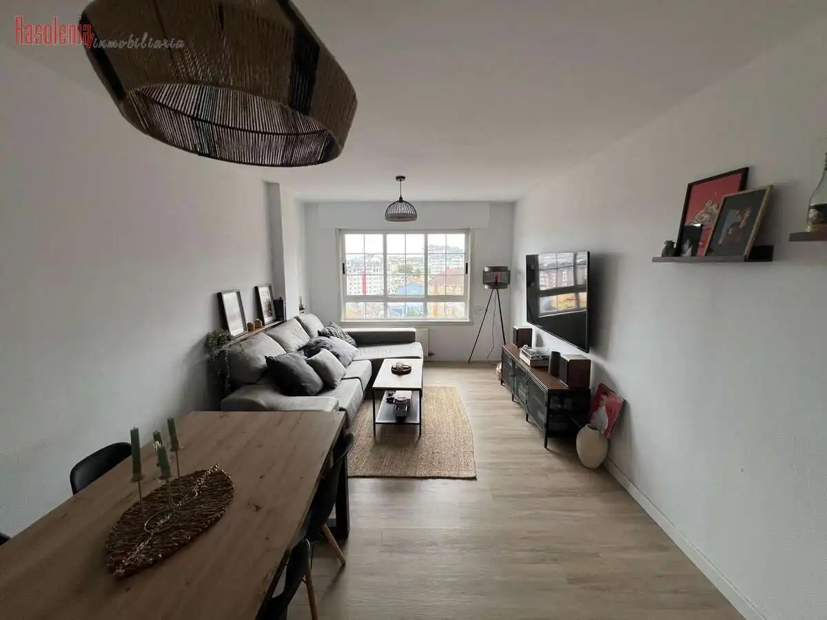 Living room of Duplexes for sale in Culleredo  with Heating, Storage room and Furnished