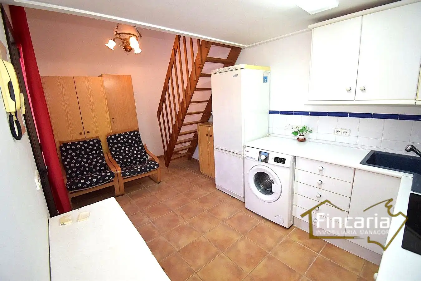 Cuina de Casa o xalet de lloguer en Manacor amb Aire condicionat, Terrassa i Moblat