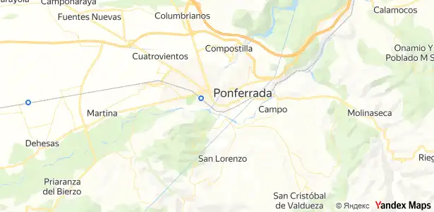 Vista exterior de Piso en venta en Ponferrada