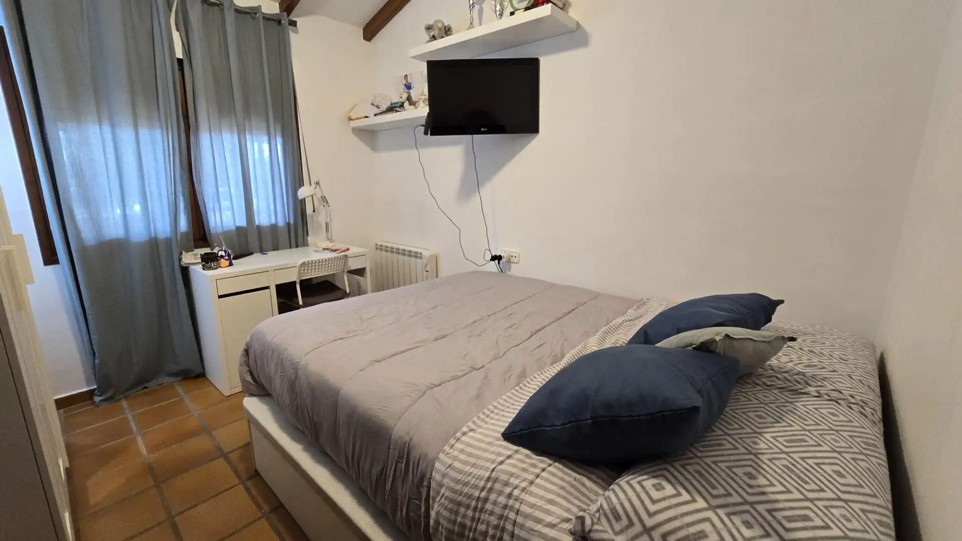 Bedroom of Houses for sale in Elche / Elx  with Air Conditioner, Private garden and Terrace