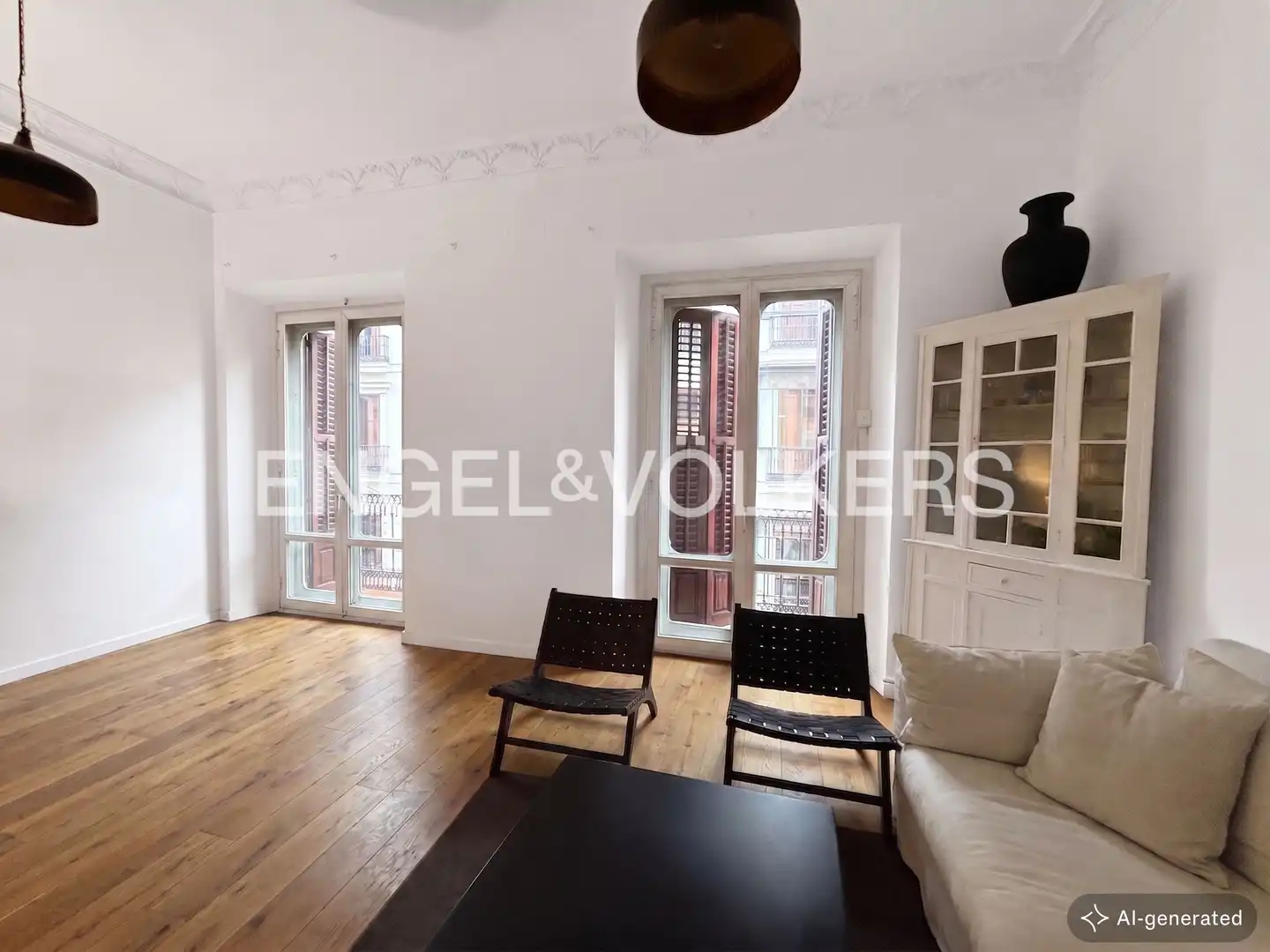 Sala de estar de Piso en venta en Madrid con Aire acondicionado, Calefacción y Balcón