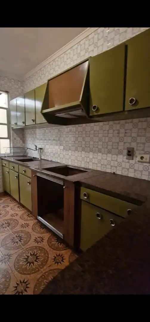 Kitchen of Flat for sale in Narón  with Heating, Terrace and Storage room